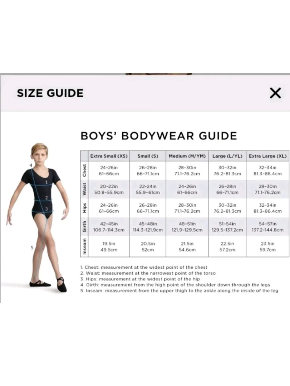 Capezio Boys Full-Seat Dance Belt Youth Large Nude NWT